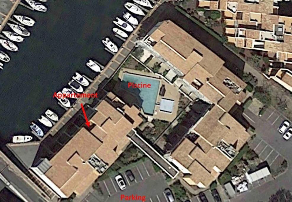 Cap'Nomad Studio Cote Mer - Balcon - Piscine - Parking Agde Exteriör bild